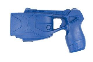 Taser X3 training replica, blue.